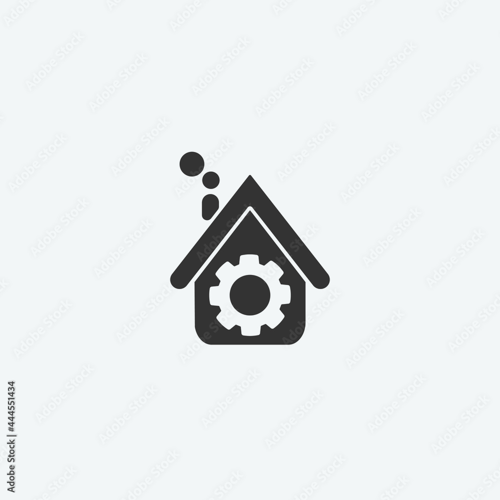 Production vector icon illustration sign Production vector icon illustration sign