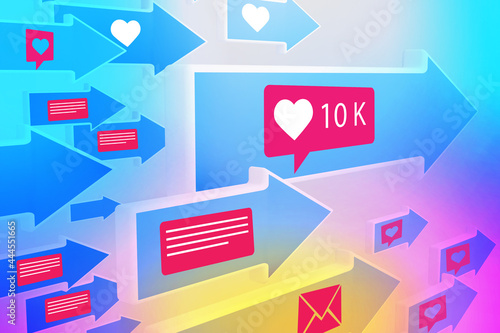 Social networks. Correspond...