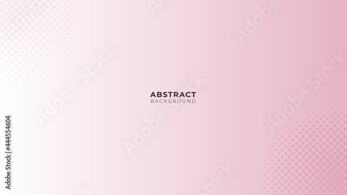 Colorful white and pink gradient geometric background with abstract shapes