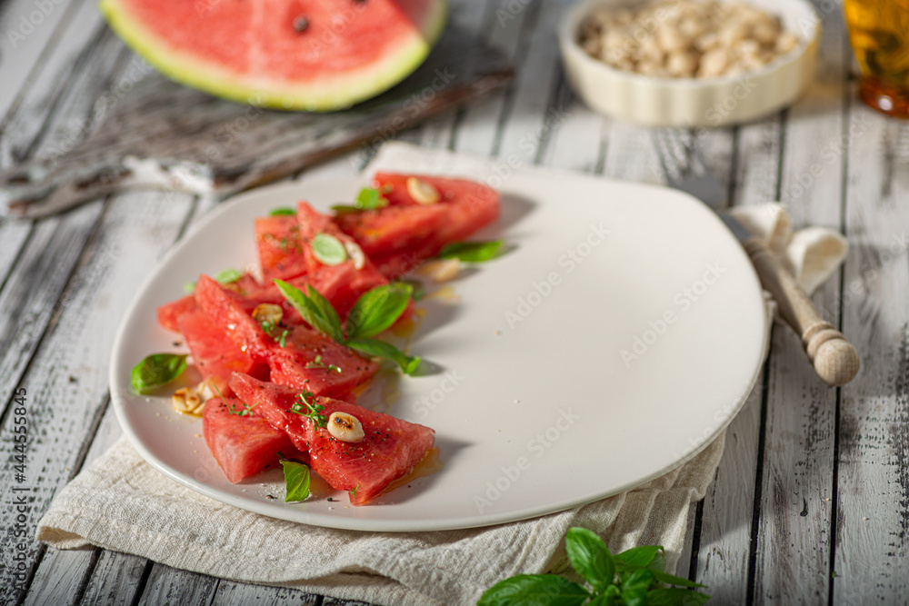 Watermelon delicious food styled Watermelon delicious food styled