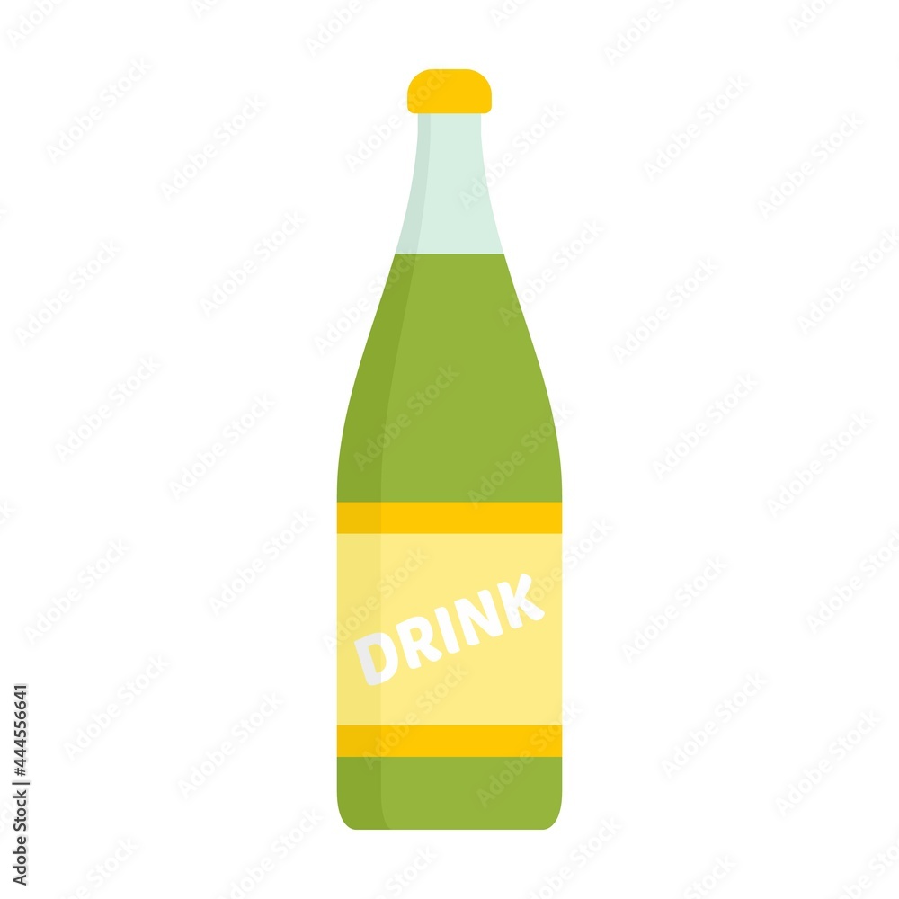 Diet soda bottle icon flat isolated vector Diet soda bottle icon flat isolated vector