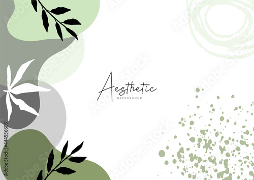 Abstract green creative universal artistic templates. Good for poster, card, invitation, flyer, cover, banner, placard, brochure and other graphic design
