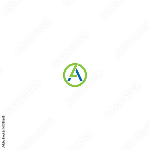 modern minimal letter a logo design