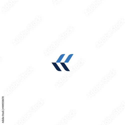 modern k letter logo design