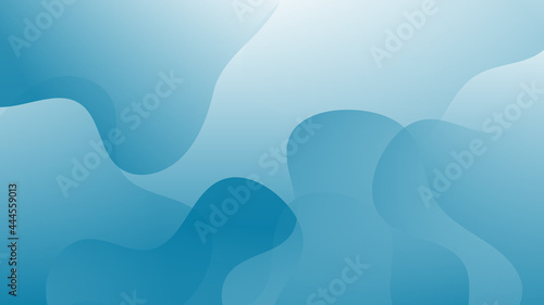 Light blue background with area for graphic elements or text © SyahCreation