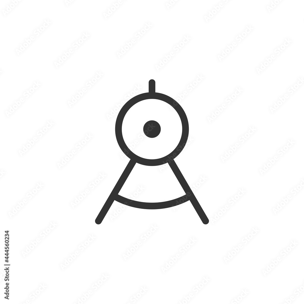 Divider icon isolated on white background. Compasses symbol modern, simple, vector, icon for website design, mobile app, ui. Vector Illustration Divider icon isolated on white background. Compasses symbol modern, simple, vector, icon for website design, mobile app, ui. Vector Illustration