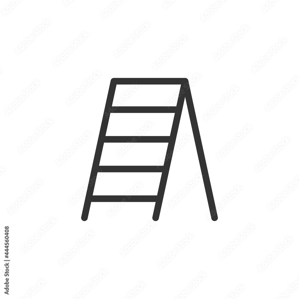 Ladder icon isolated on white background. Construction symbol modern, simple, vector, icon for website design, mobile app, ui. Vector Illustration Ladder icon isolated on white background. Construction symbol modern, simple, vector, icon for website design, mobile app, ui. Vector Illustration