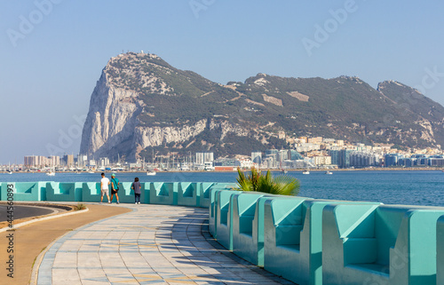 The promenade by the sea, La Línea de la Concepción, Gibraltar