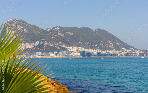 Gibraltar, view from  La Línea de la Concepción, Spain