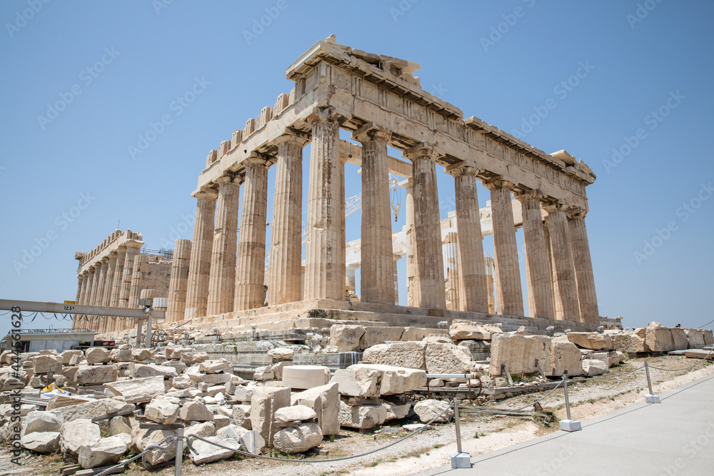 The Acropolis of Athens-sights and temples. Parthenon