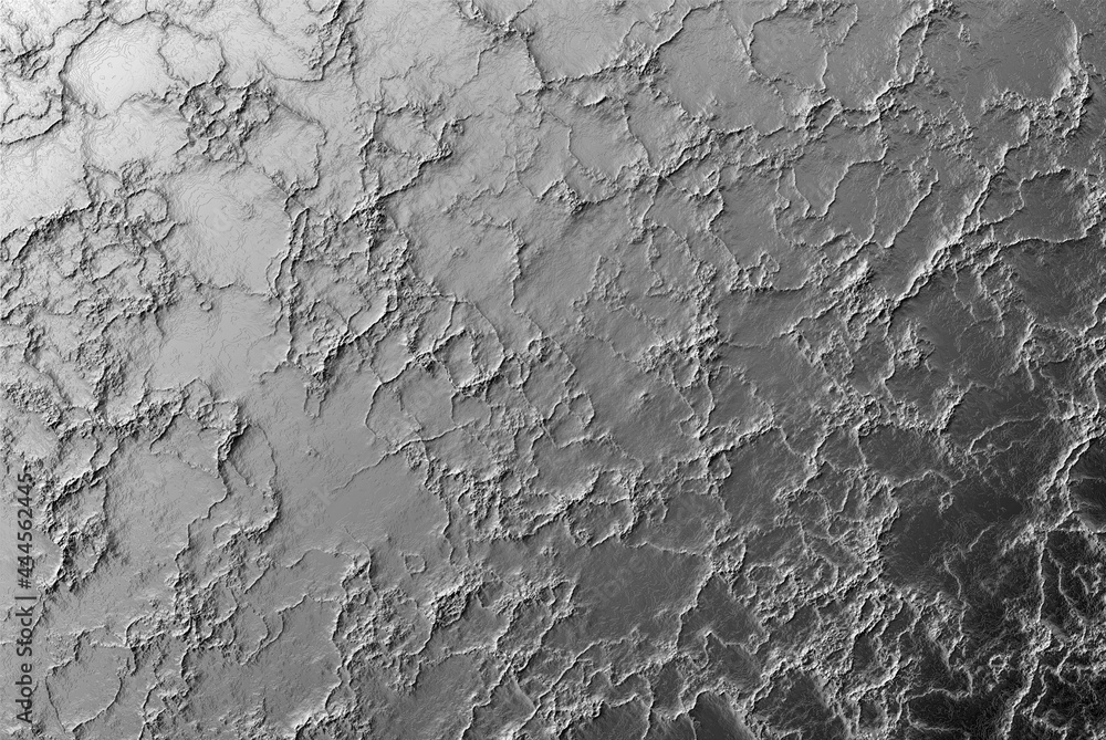 Fototapeta premium Abstract background, texture of a alien planet, realistic texture of the surface of an alien planet, abstract surface texture. 3d illustration 