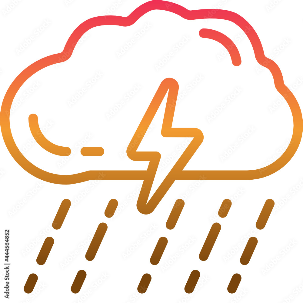 storm gradient icon storm gradient icon