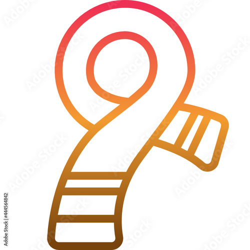 scarf gradient icon