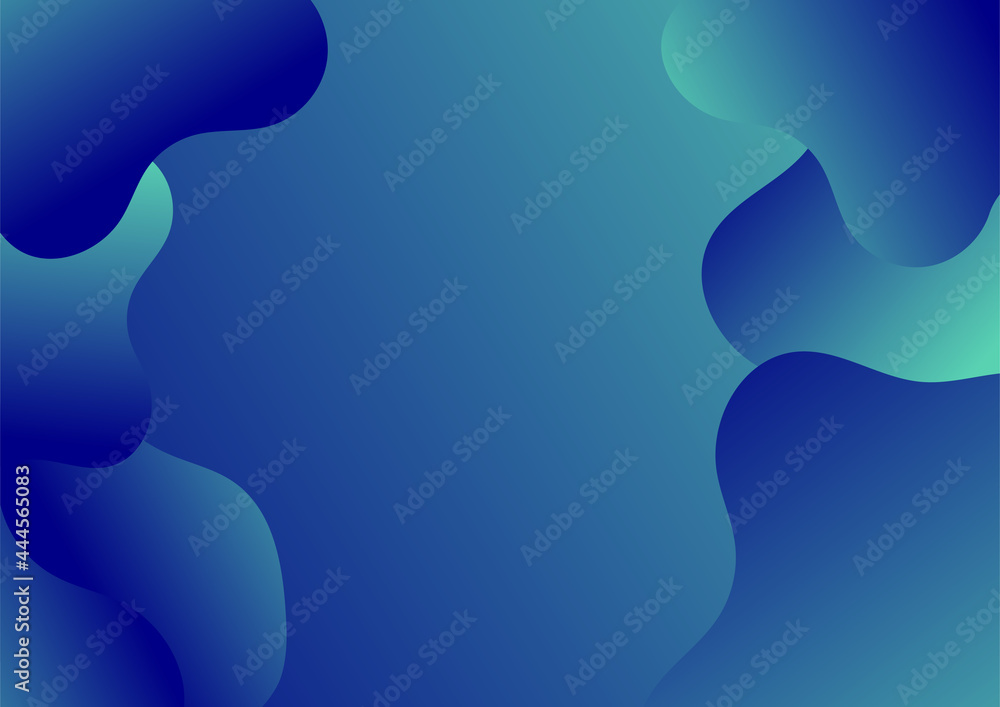 Abstract colorful blue green curve background Abstract colorful blue green curve background