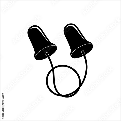 Ear Plug Icon, Earplug Icon, Ear Protection Device