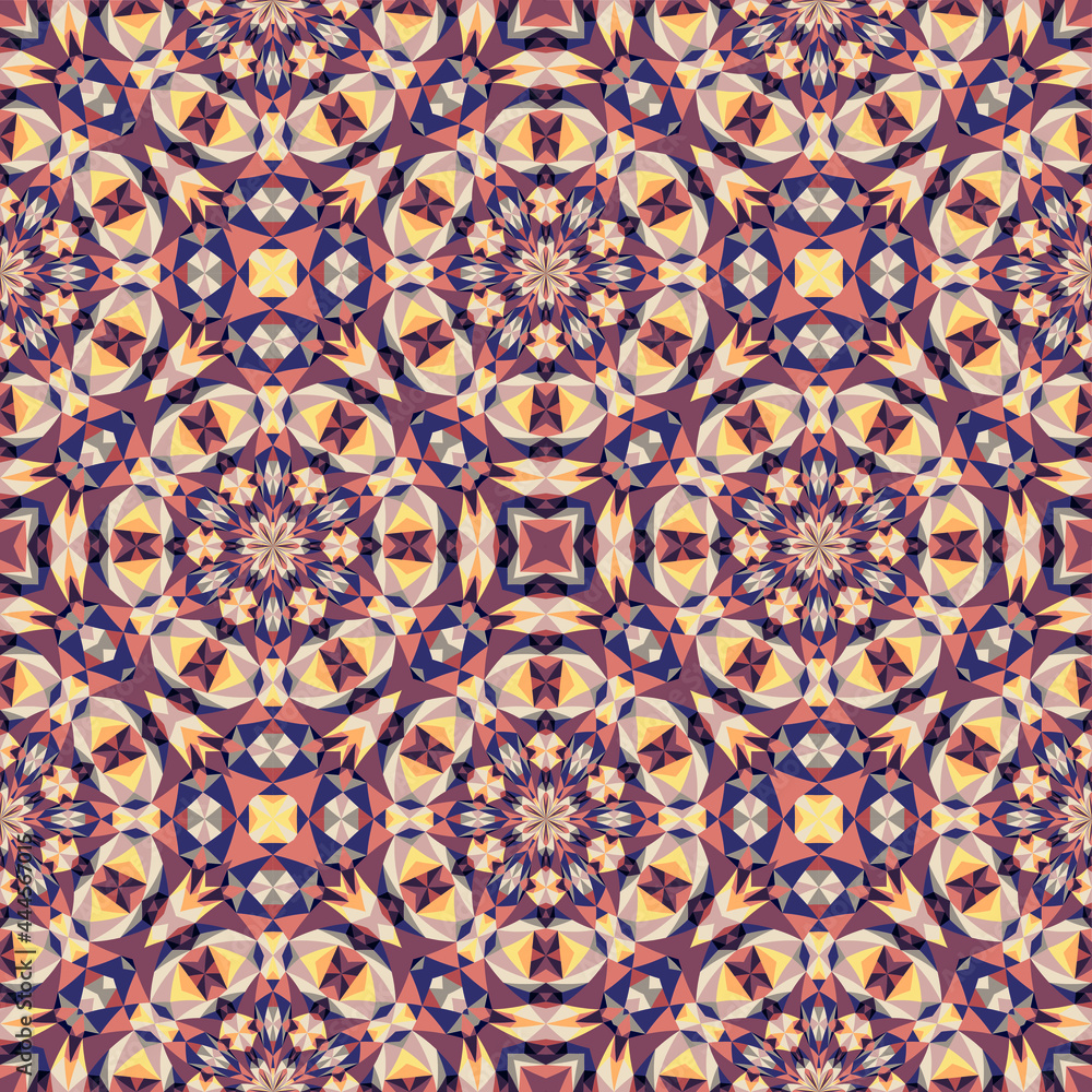 Geometric seamless pattern, ornament. Geometric seamless pattern, ornament.