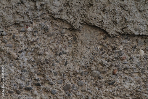 Cement plastered garden wall that can be used as a background in graphic works