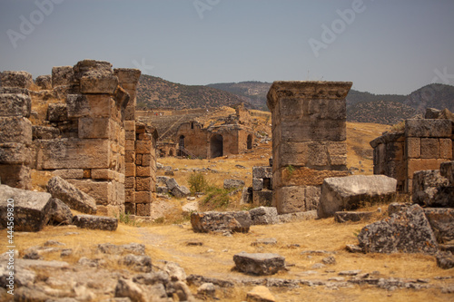 ruins of the city