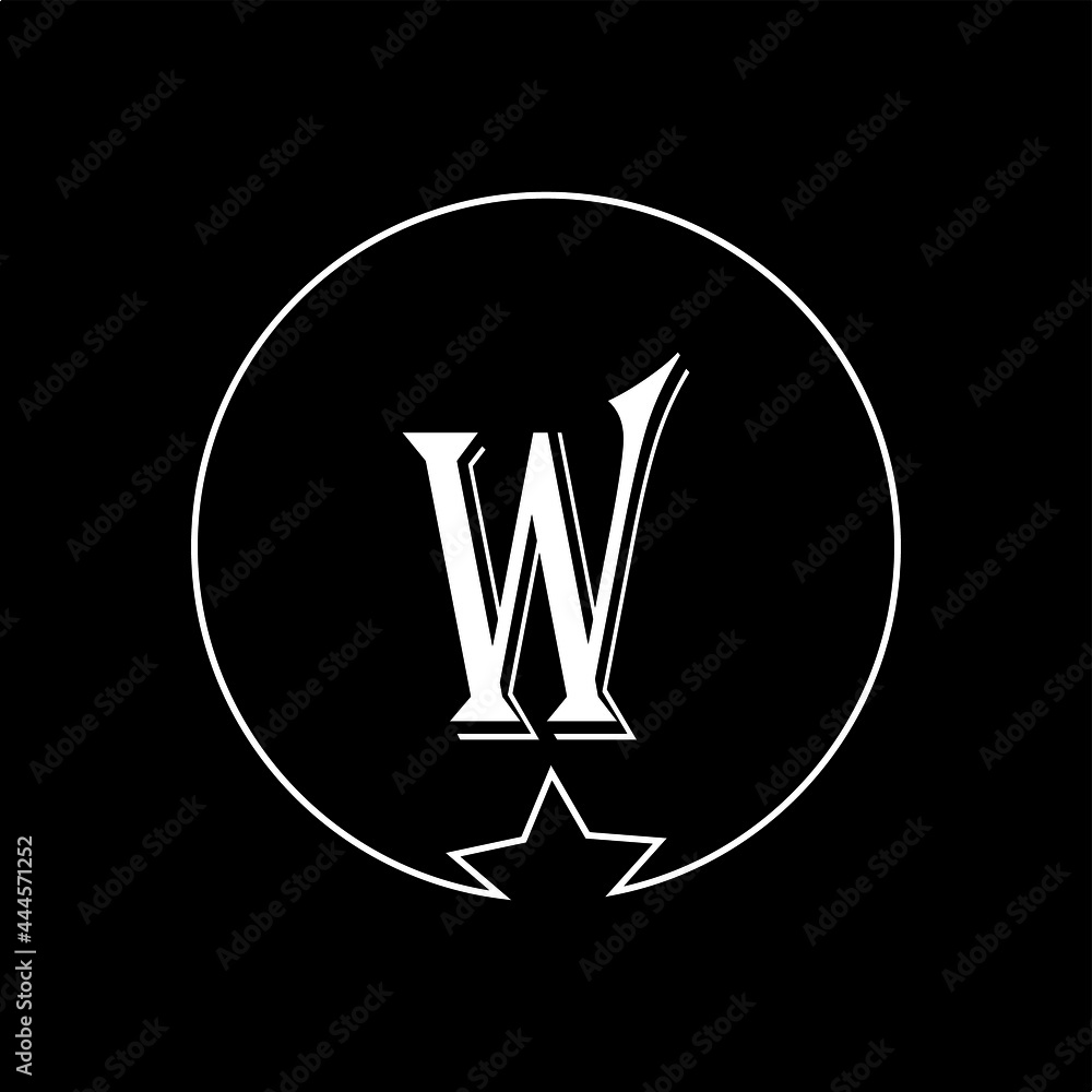 W letter logo icon vector template on black background creative letter W icon. W vector.
W letter logo icon vector template on black background creative letter W icon. W vector.