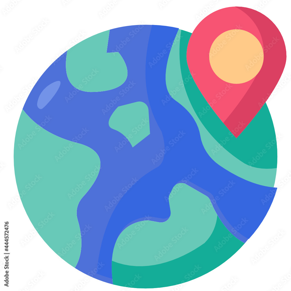 global flat icon global flat icon
