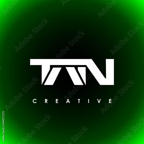 TAN Letter Initial Logo Design Template Vector Illustration
