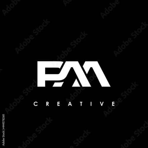 PAA Letter Initial Logo Design Template Vector Illustration