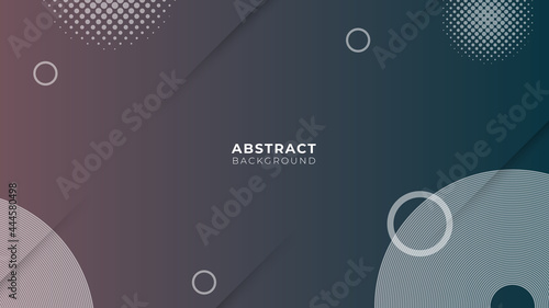Beautiful pastel social media banner template with minimal abstract organic shapes composition in trendy contemporary collage style. Color pastel background.