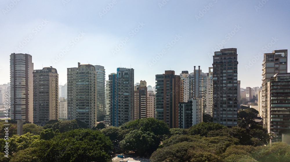 Parque Ibirapuera vista aérea São Paulo