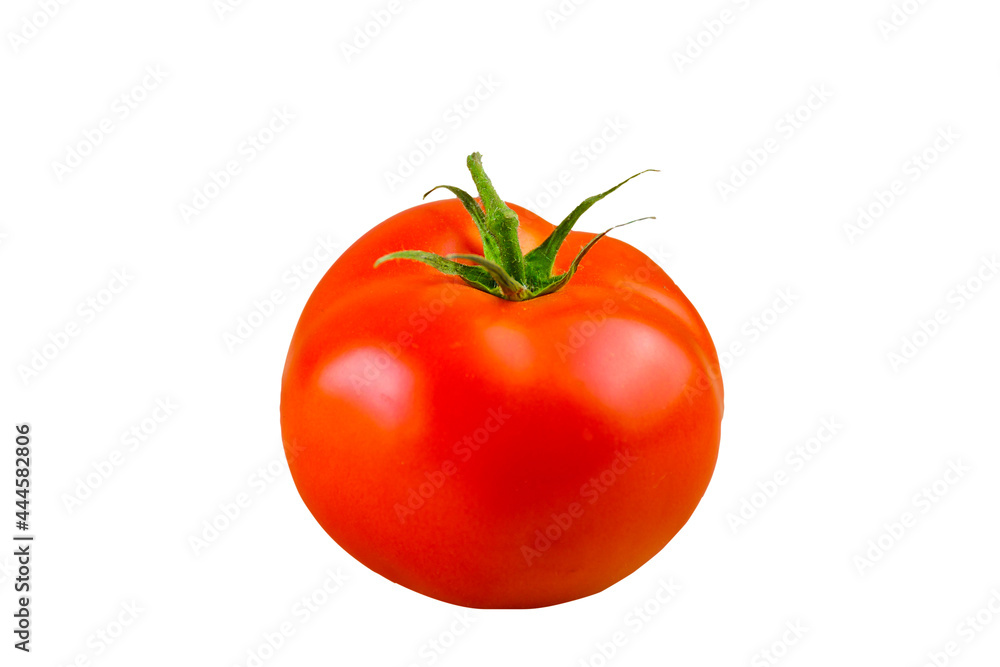 Fresh tomato vegetable on white background with clipping path. Fresh tomato vegetable on white background with clipping path.