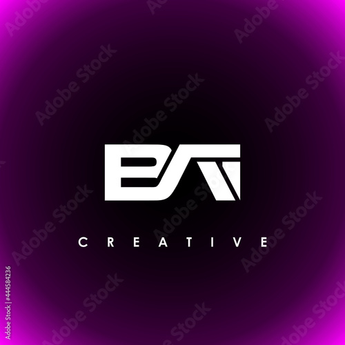 BAI Letter Initial Logo Design Template Vector Illustration