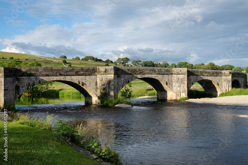 Burnsall Bridge over the River Wharfe, in the Yorkshire Dales, North Yorkshire. © Alexandra