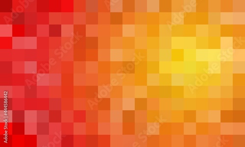 Abstract pixelated summer and spring colours background