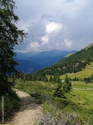 landscape in the mountains