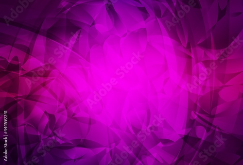 Dark Purple vector backdrop with memphis shapes.