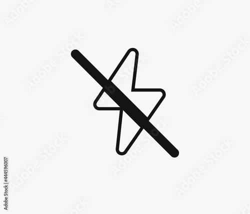 Turn off vector icon. Editable stroke. Symbol in Line Art Style for Design, Presentation, Website or Apps Elements, Logo. Pixel vector graphics - Vector