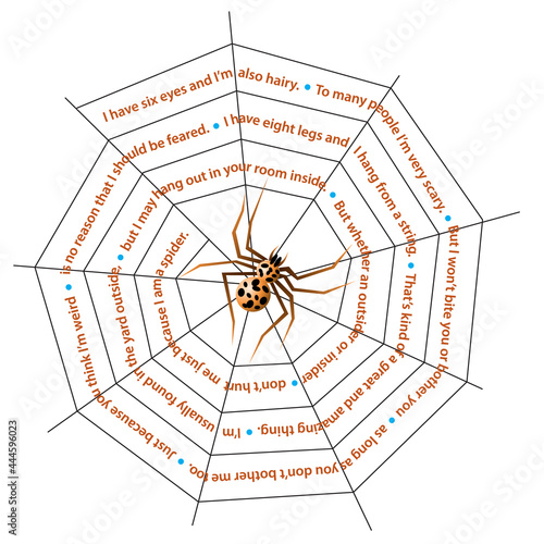 Spider poem for kids
