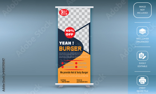 Food Roll-up Banner