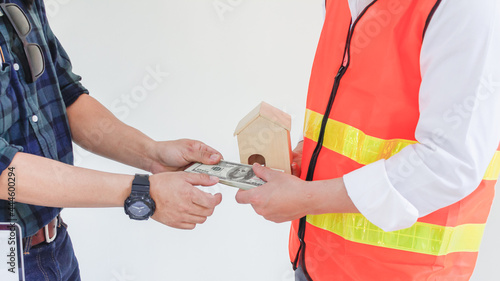 Investors pay engineers to build homes as an up-front deposit for low-income housing projects during the recession after the coronavirus pandemic has passed. affordable housing construction ideas