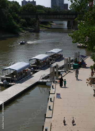 Beautiful Sunny Day. Summer Activities. Winnipeg, Canada.