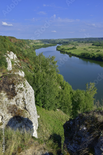 View of the Sylva river from Sorokinskaya mountain