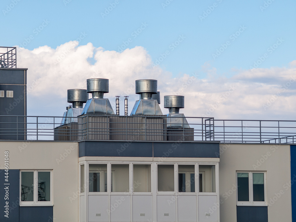Ventilation system in a residential building, supply and exhaust ventilation, maintaining the microclimate in the house, ventilation and air improvement in apartments Ventilation system in a residential building, supply and exhaust ventilation, maintaining the microclimate in the house, ventilation and air improvement in apartments