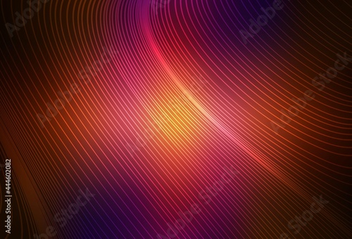 Dark Pink  Red vector texture with colored lines.