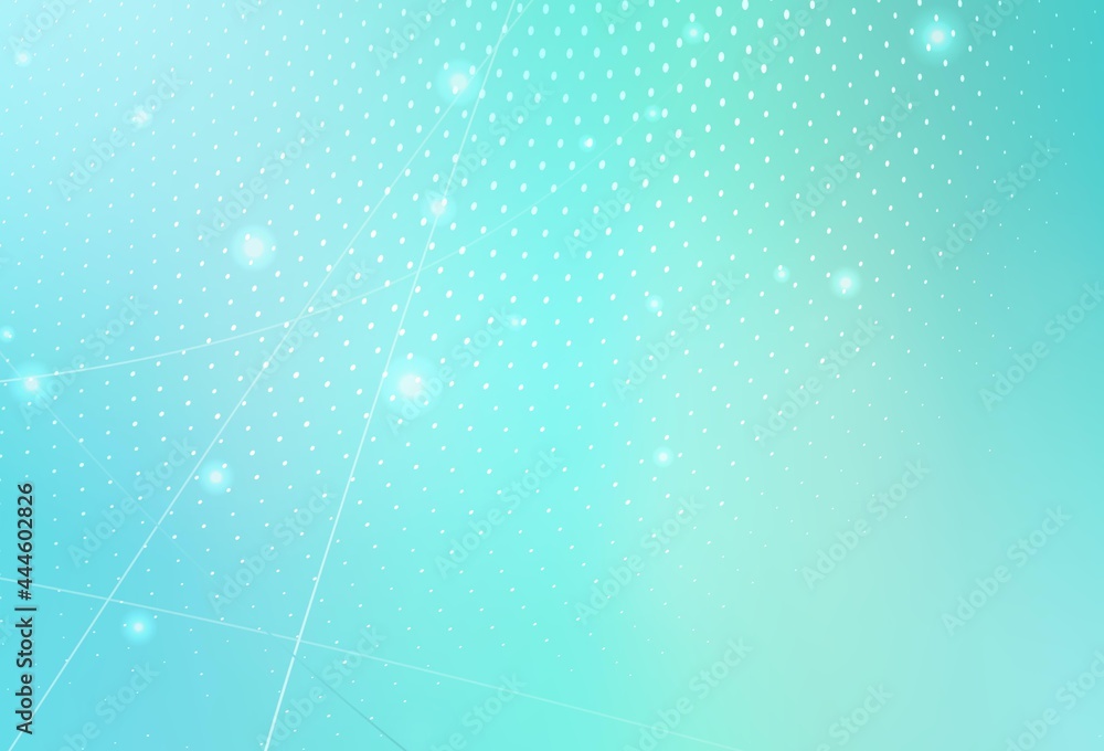 Light Green vector Illustration with set of shining colorful abstract circles. Light Green vector Illustration with set of shining colorful abstract circles.