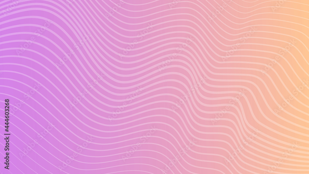 Modern colorful gradient background with wavy lines Modern colorful gradient background with wavy lines