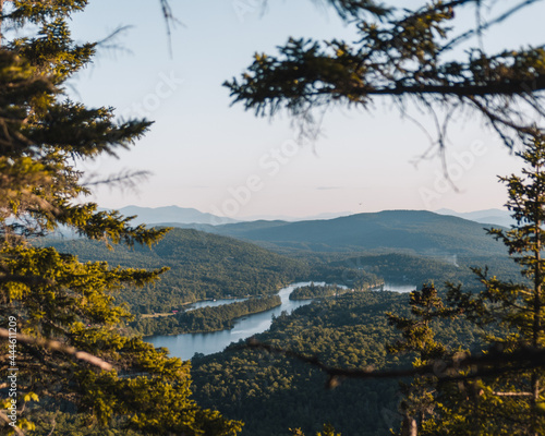 Sunset from Mt. Norris