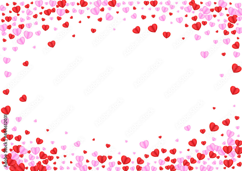 Pink Confetti Background White Vector. Card Texture Heart. Tender Day Illustration. Fond Confetti Celebration Backdrop. Red Shape Pattern. Pink Confetti Background White Vector. Card Texture Heart. Tender Day Illustration. Fond Confetti Celebration Backdrop. Red Shape Pattern.