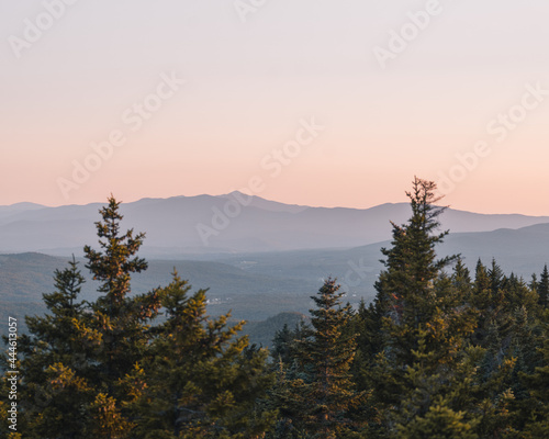 Foto Sunset from Mt. Norris
