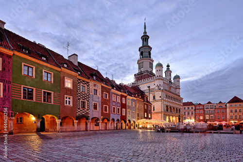 Market square, Poznan, Poland. 