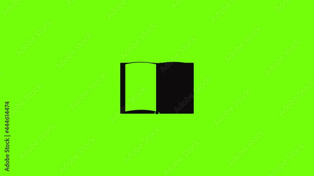 Book novel icon animation Book novel icon animation