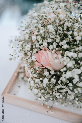 Wedding on birthday flower bouquet for a celeberation